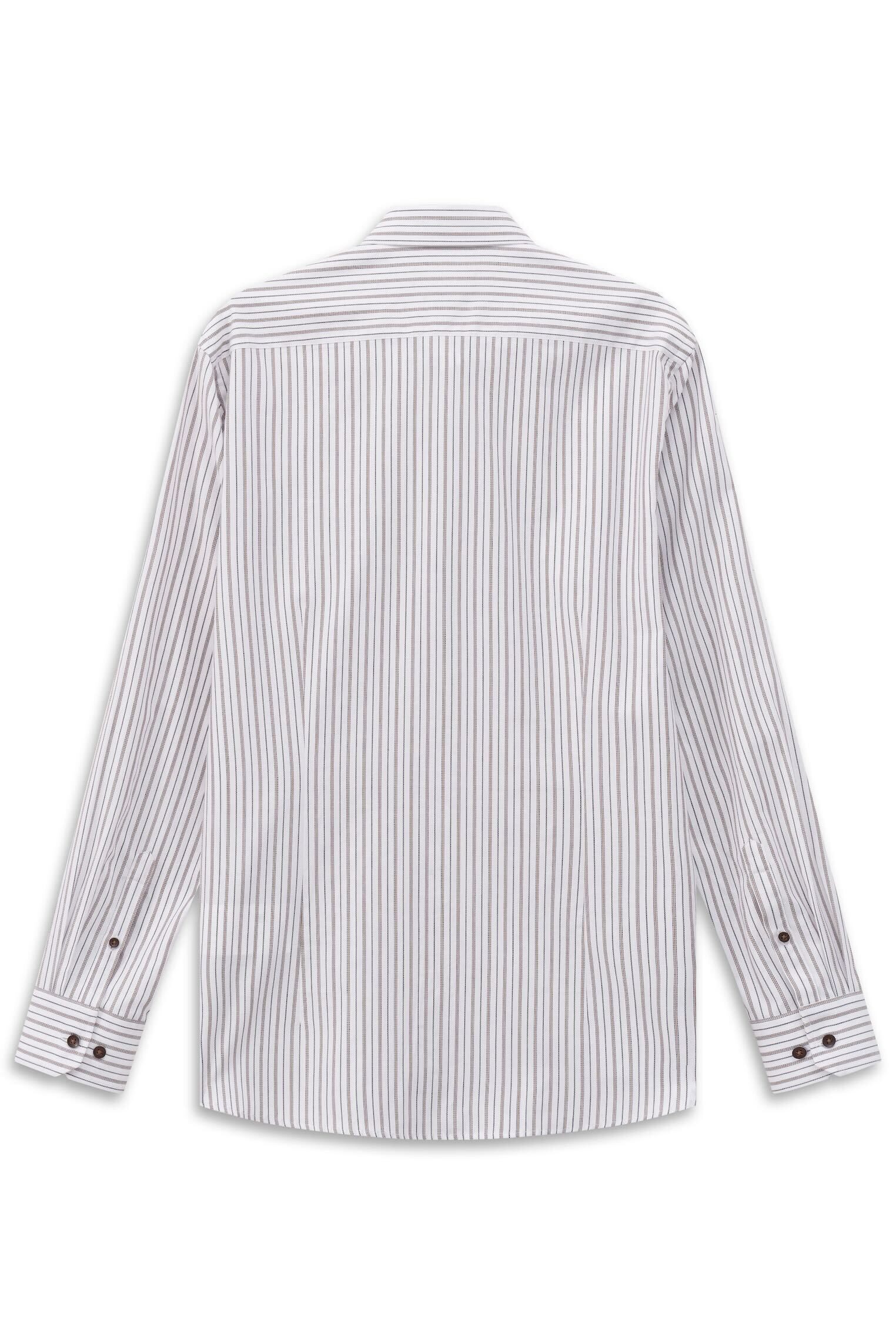 bugatti Streifenhemd Button-Down-Kragen im Streifen-Design