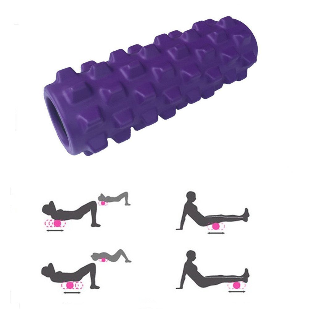 Saugglocke mit Massagerollen Faszienrolle mit 3D-Texturmassage,Mini-Massagerolle,Foam Roller