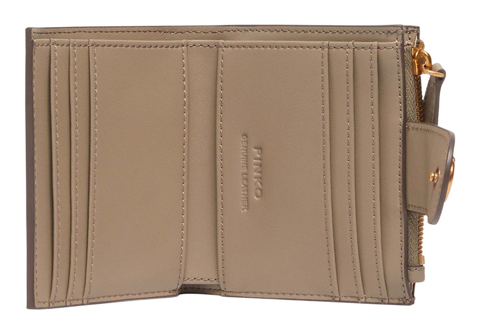 PINKO Geldbörse Multi Purpose Wallet, aus echtem Rindsleder