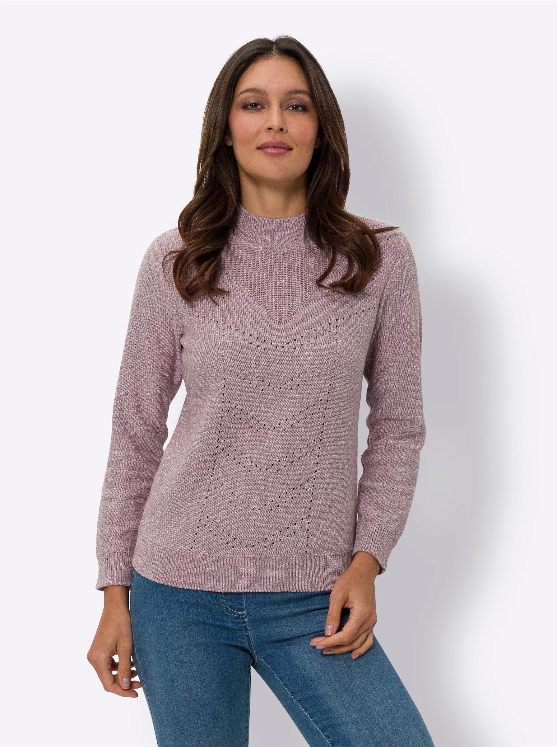 Strickpullover Langarm-Pullover