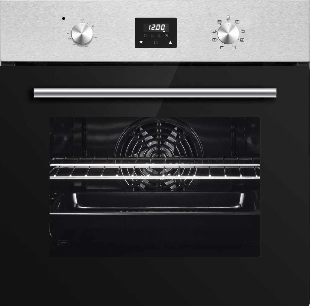 PKM Backofen Umluft LED Display 8 Funktionen Schwarz EB7IXD, mit Nein