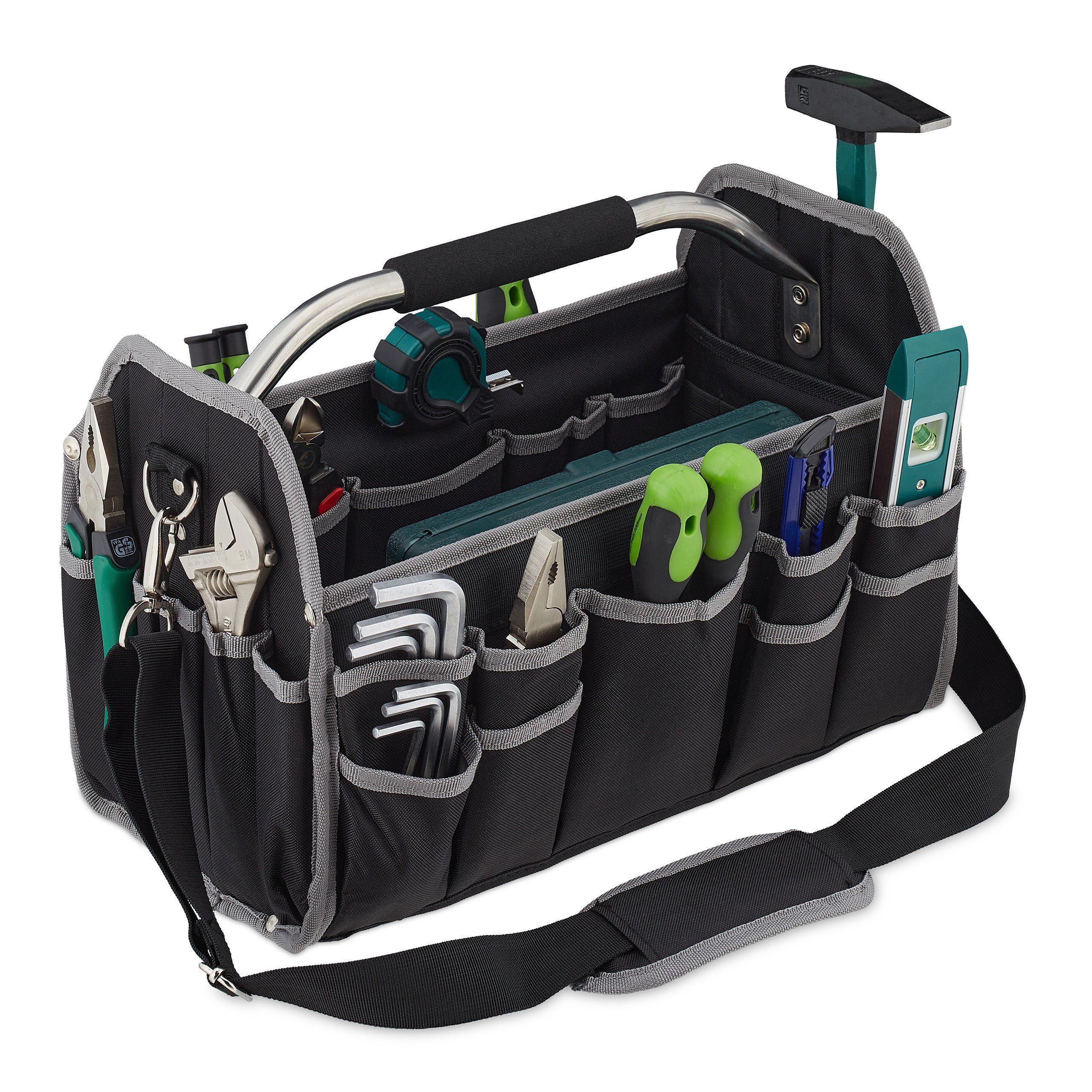 relaxdays Werkzeugtasche Werkzeugtasche (1-tlg)
