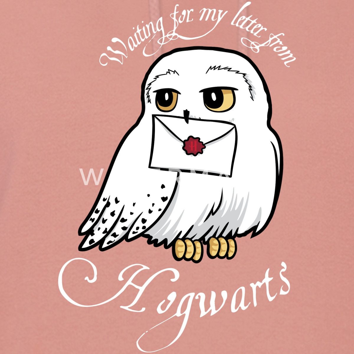 Spreadshirt Hoodie Harry Potter Hedwig Brief günstig online kaufen