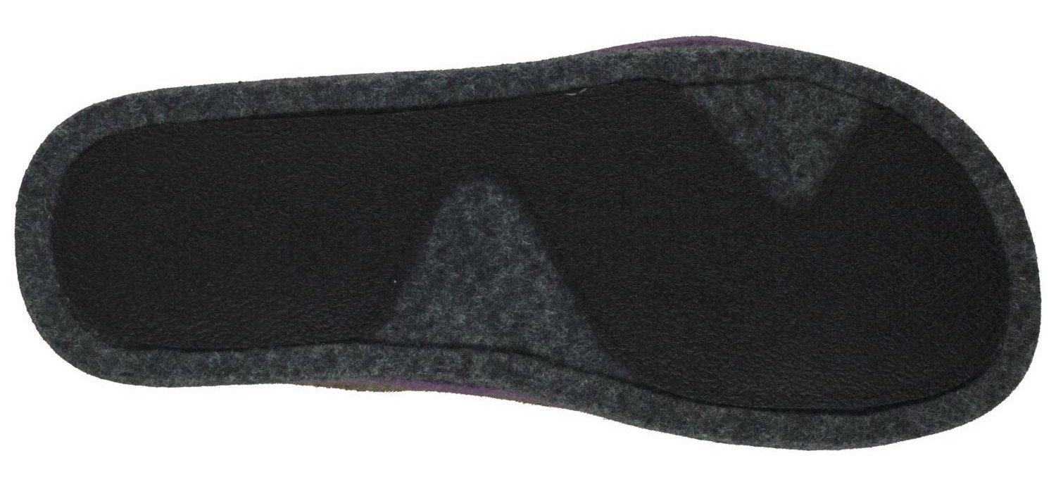 Rohde Lucca-D Pantoffel Clog, Hausschuh, Homeslipper in melierter Optik