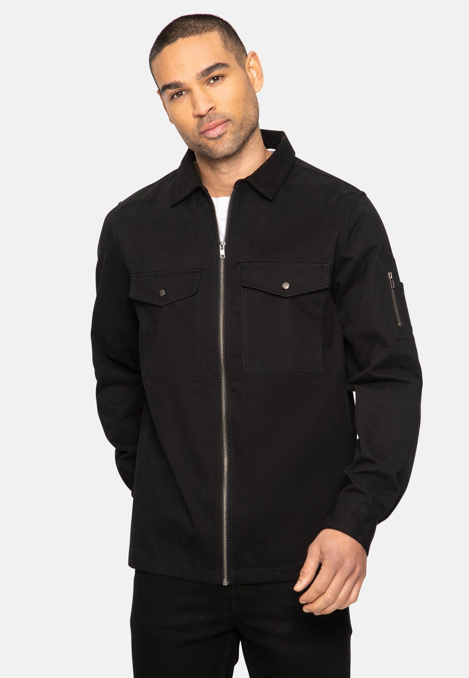 Threadbare Outdoorjacke Ash Black