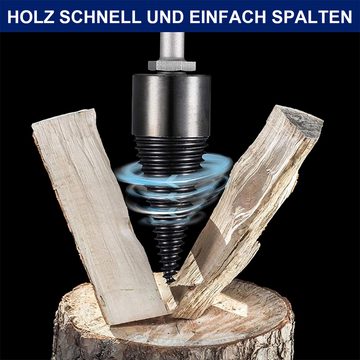 DOPWii Mehrzweckbohrer Holzspaltbohrer-Set aus Karbonstahl (32+42 mm), robust und langlebig, (1-tlg), für Spalten von Eiche und Nussbaum