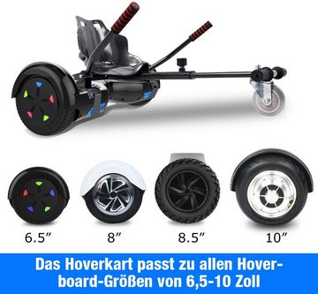 HITWAY Balance Scooter, 700,00 W, 13,00 km/h, Hoverboard mit Hoverkart 6.5" 15km LED Bluetooth