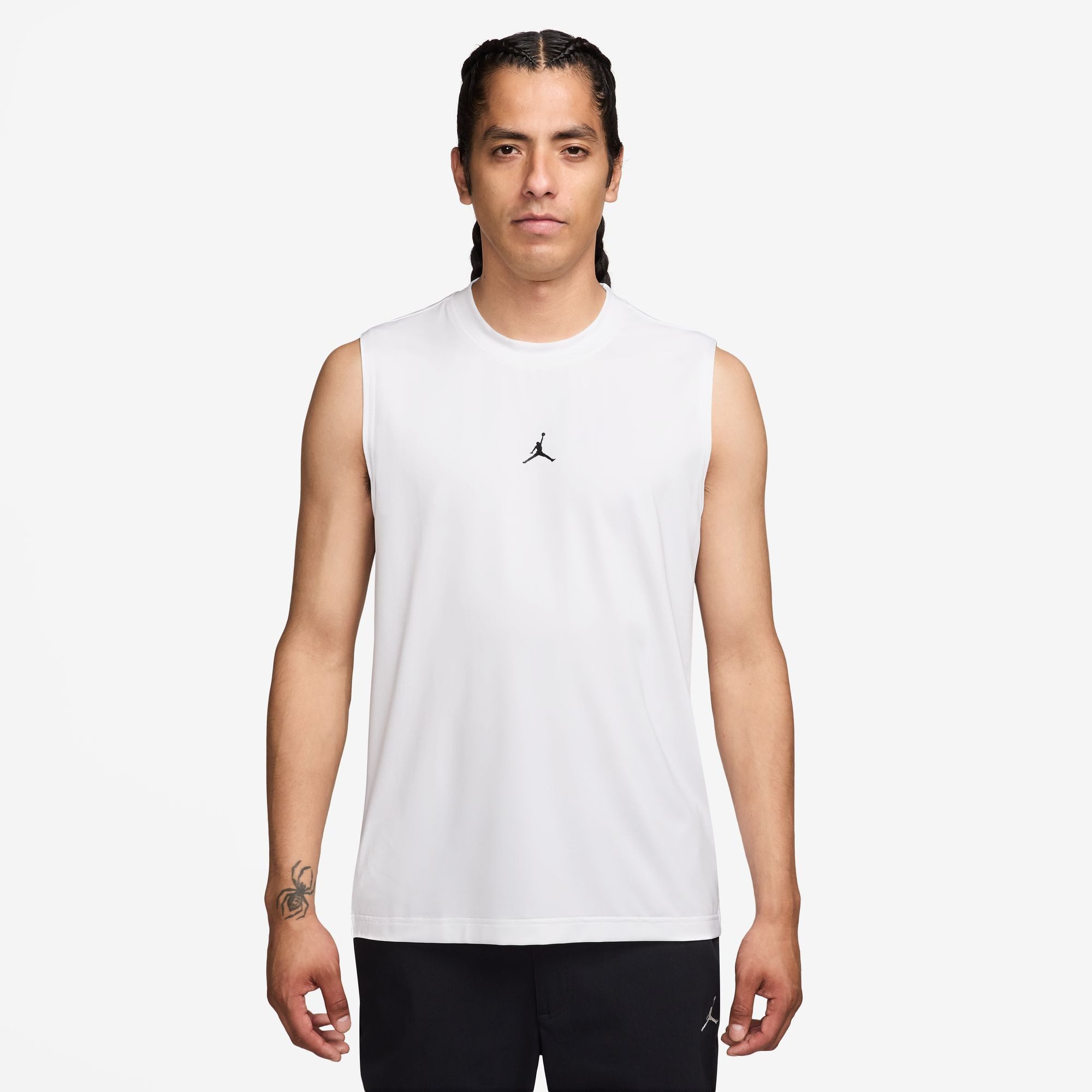 Jordan Trainingstop Jordan Sport Essentials Men's Dri-FIT Sleeveless Top ärmeloses Design, mit Rundhalsausschnitt, aus Polyester und Elasthan