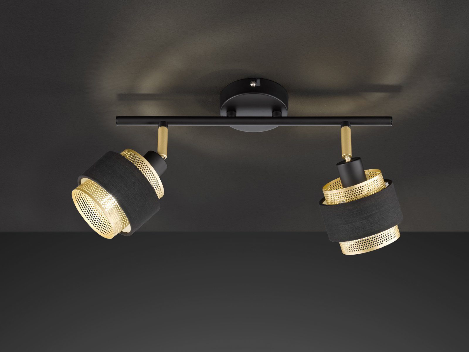 Draht-Geflecht Decken Lampe Strahler Aluminium Leuchte Küchen Treppen Haus Licht 