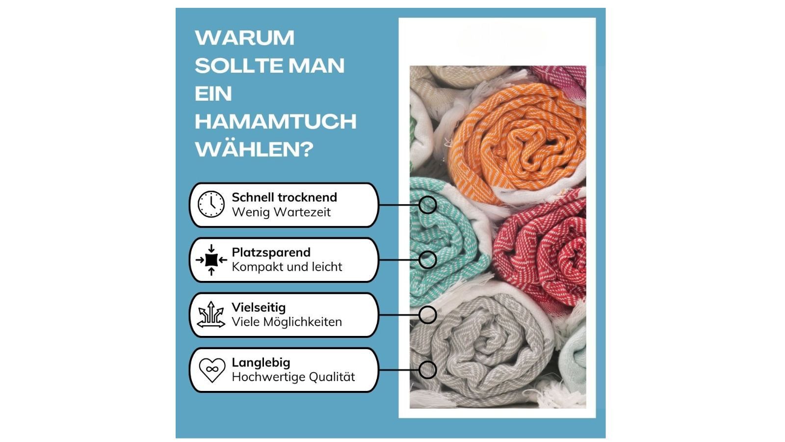 my Hamam Hamamtücher Saunatuch Hamamtuch Handtuch günstig online kaufen