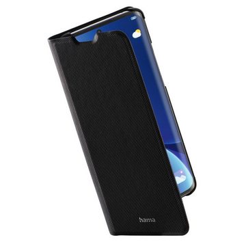 Hama Smartphone-Hülle Booklet für Xiaomi 12 Pro, schwarz, schlankes Design, Mit Standfunktion und Einsteckfächer
