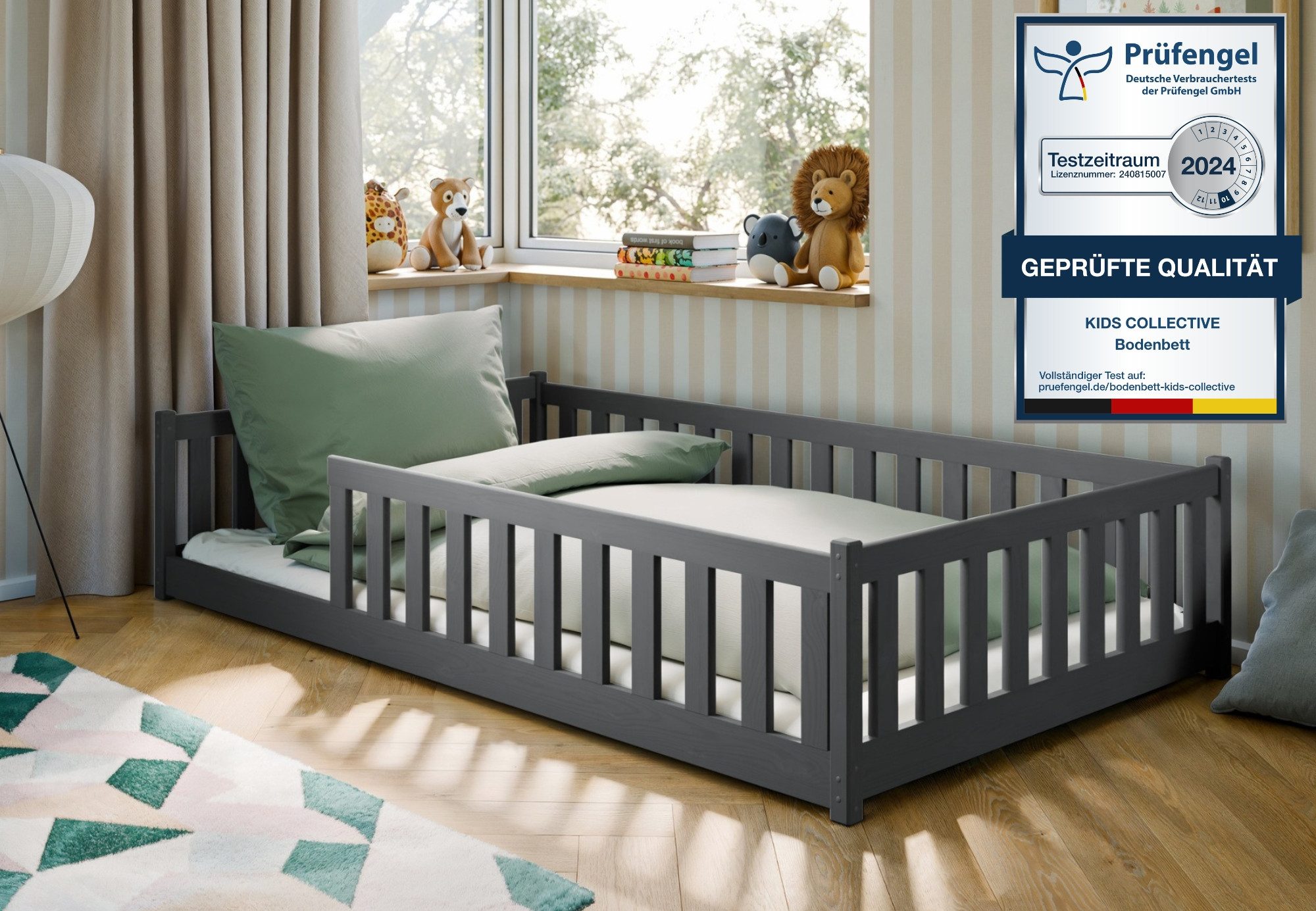 Kids Collective Kinderbett Bodenbett Bett mit günstig online kaufen