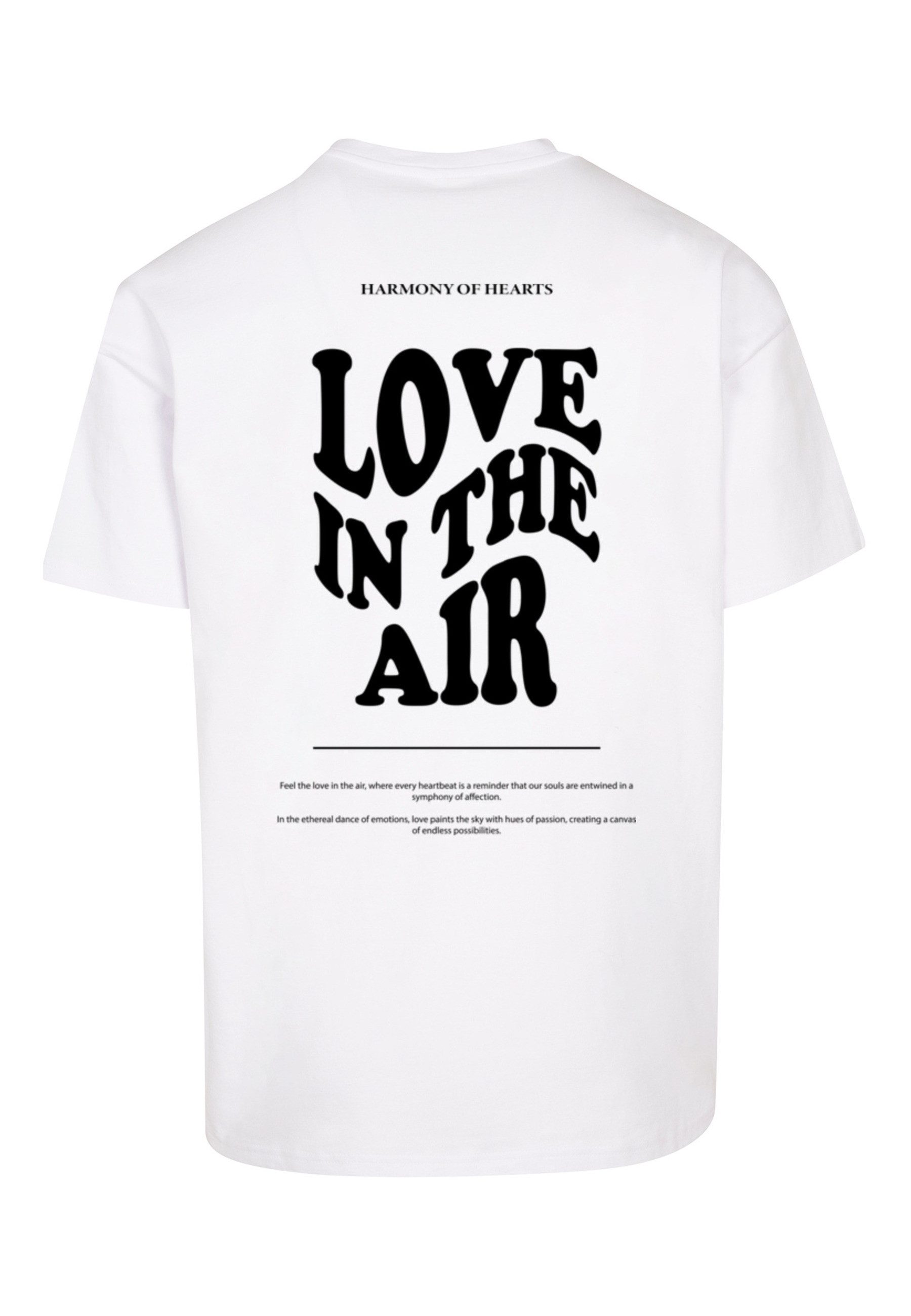 Merchcode T-Shirt Merchcode Herren Love In The Air Heavy Oversize Tee (1-tlg)