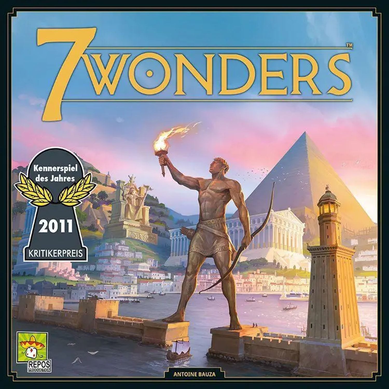 Asmodee Spiel 7 Wonders (neues Design)
