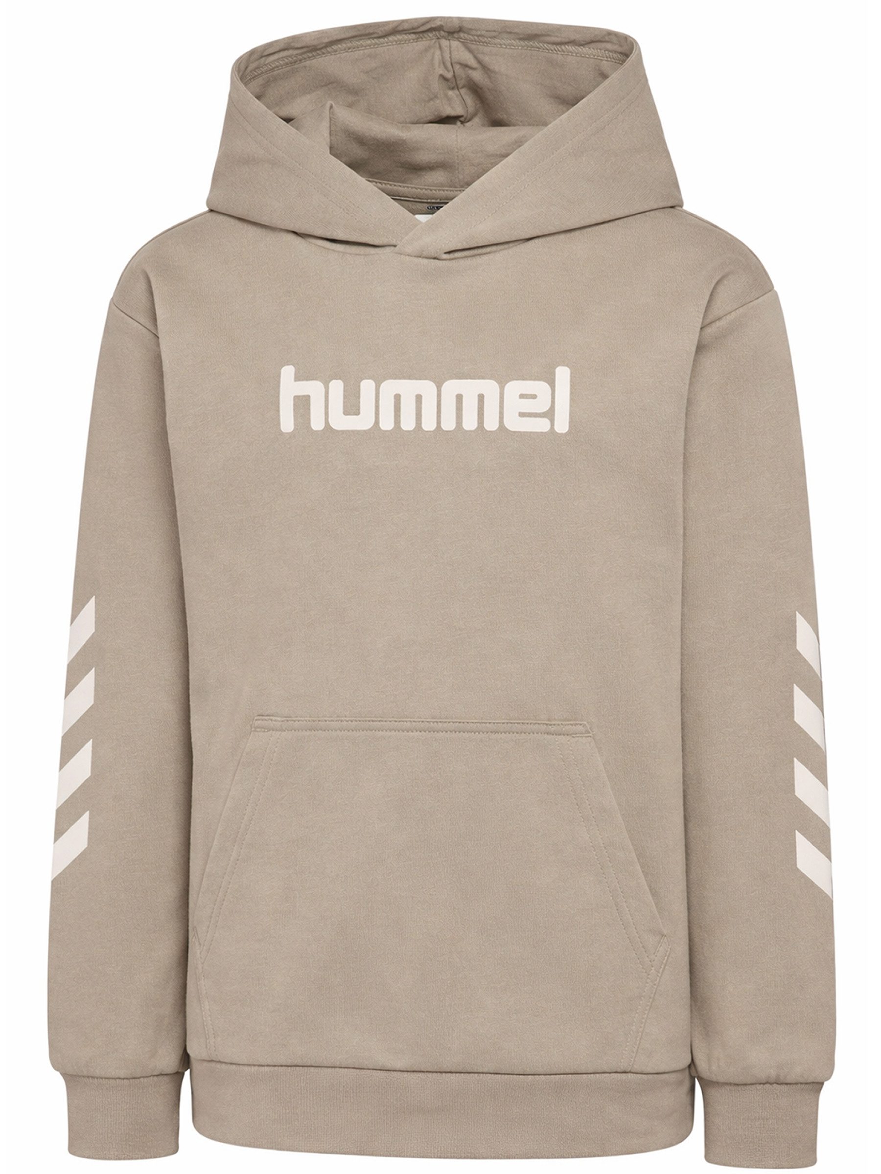 hummel Hoodie Sportliches Sweatshirt Rundhalsausschnitt Basic Look (1-tlg) hmlJR LOGO HOODIE