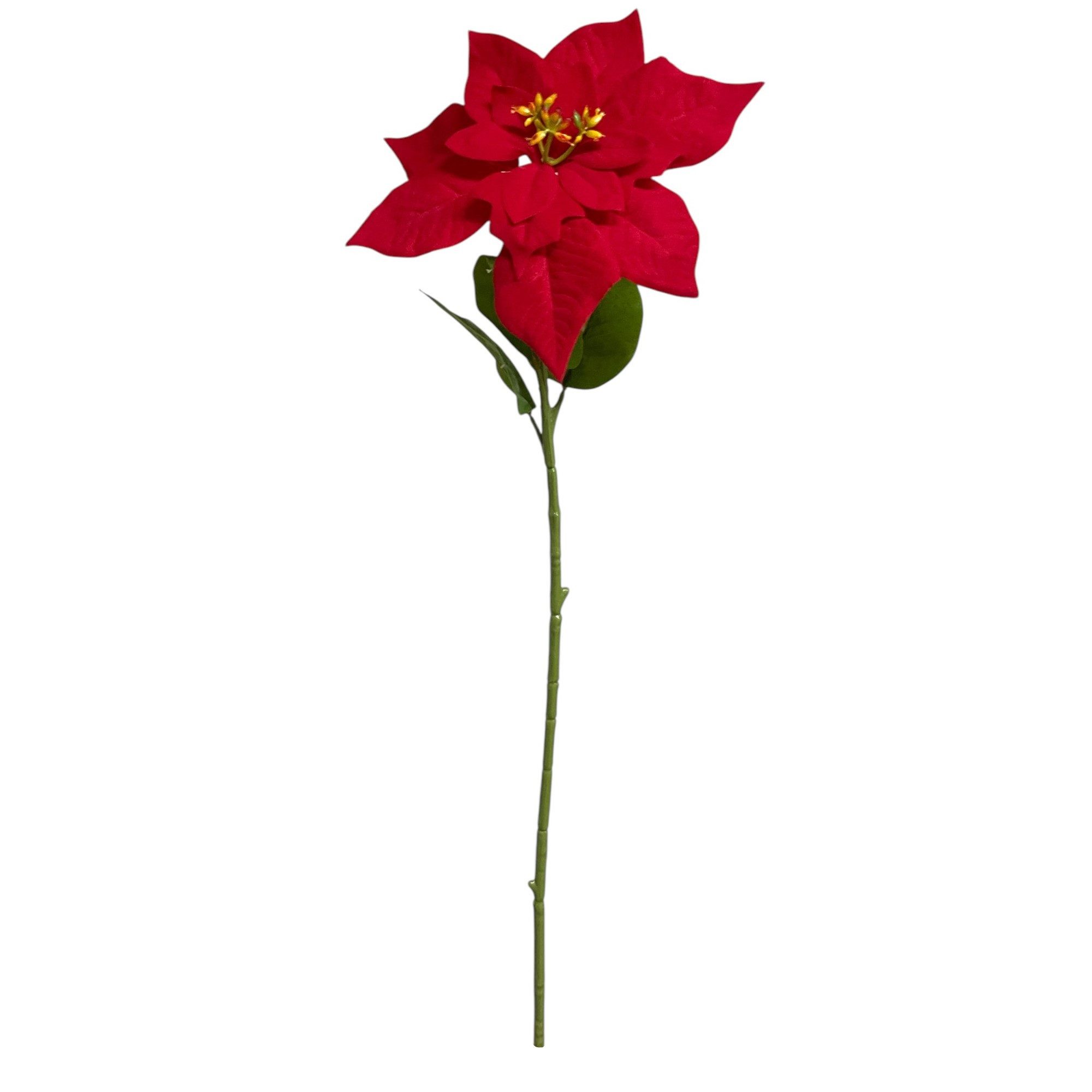 Kunstblume Künstliche POINSETTIA, Weihnachtsstern, 60cm ROT, Gasper günstig online kaufen