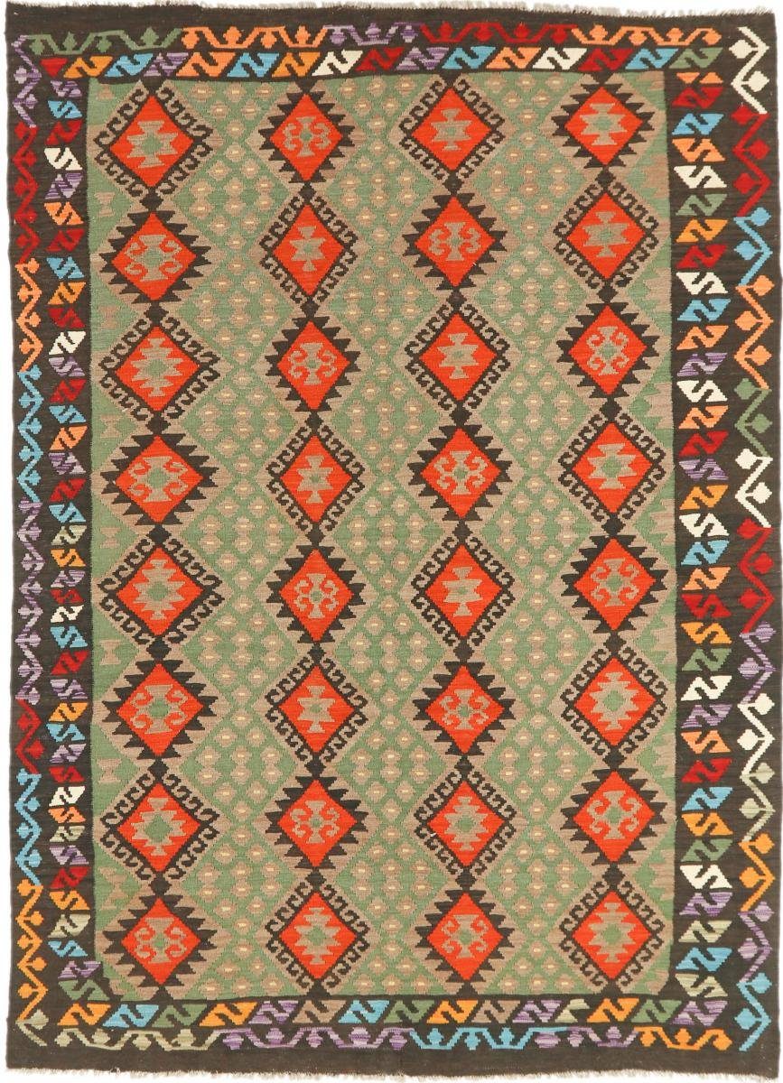 Orientteppich Kelim Afghan Heritage 205x290 Handgewebter Moderner Orientteppich, Nain Trading, rechteckig, Höhe: 3 mm