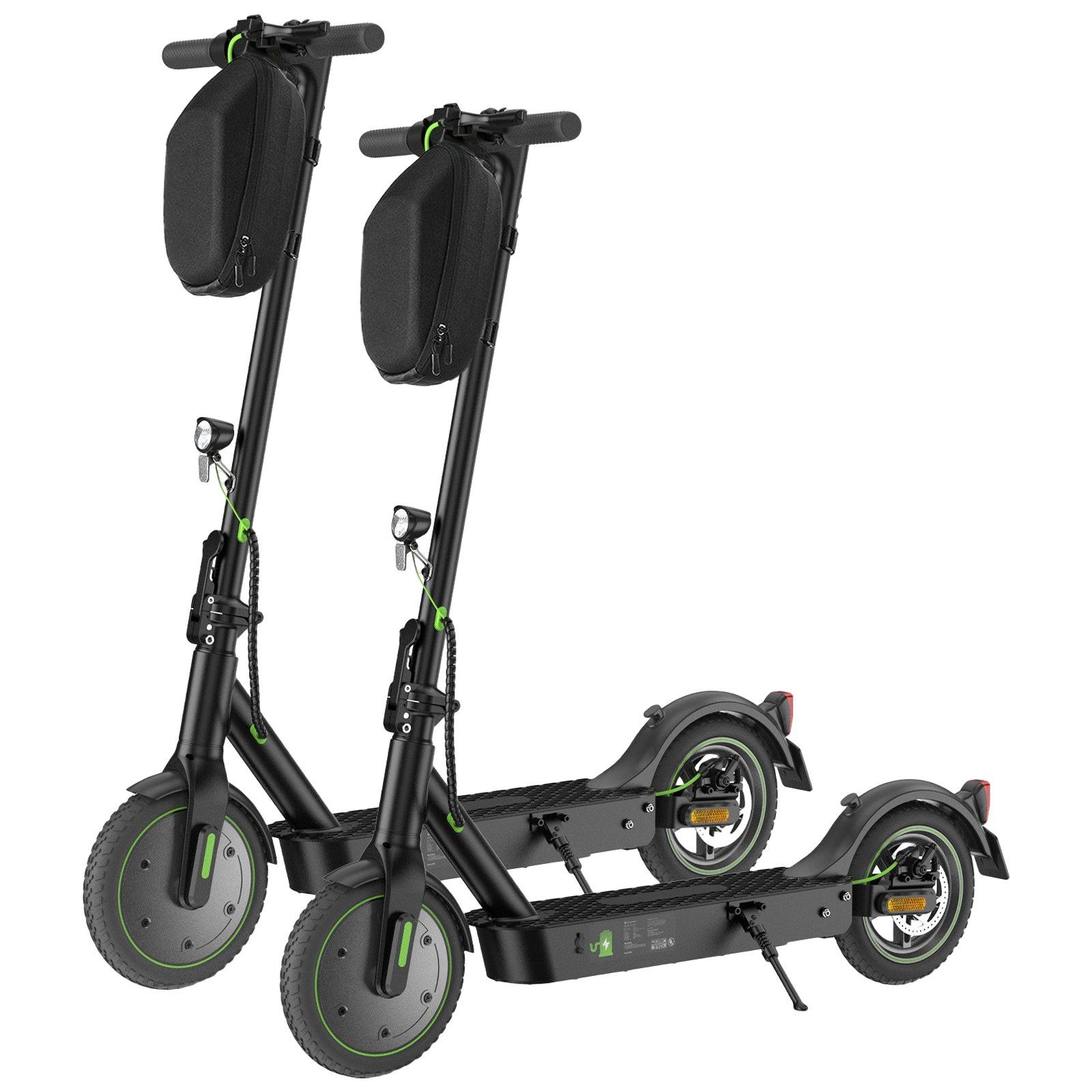 E-Scooter mit Straßenzulassung (ABE),APP mit Tasche Klappbarer Elektroroller
