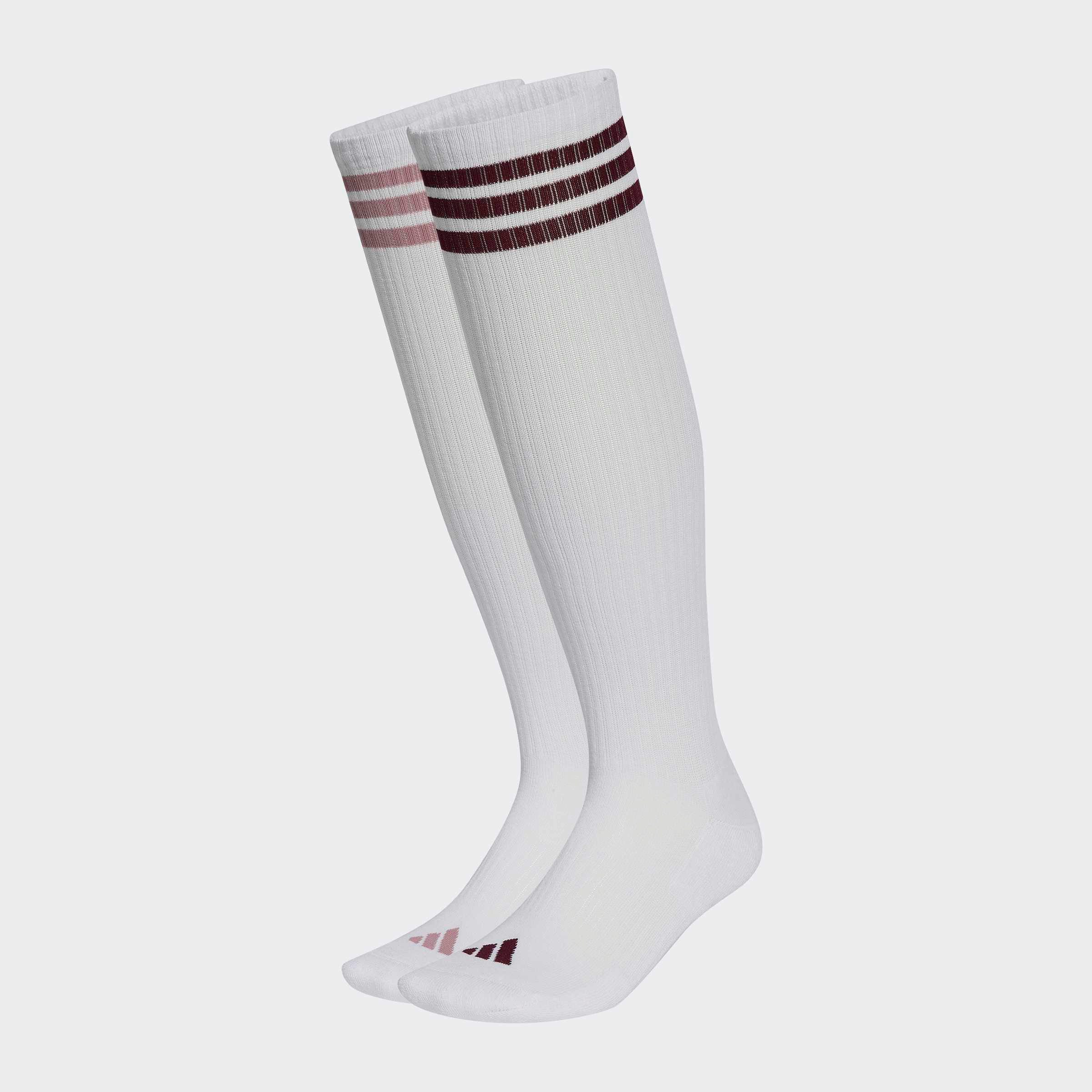 adidas Performance Kniestrümpfe KNEE SOCK 2P (2-Paar) sportlicher Stil, 2er-Set, für Erwachsene, weiches Obermaterial