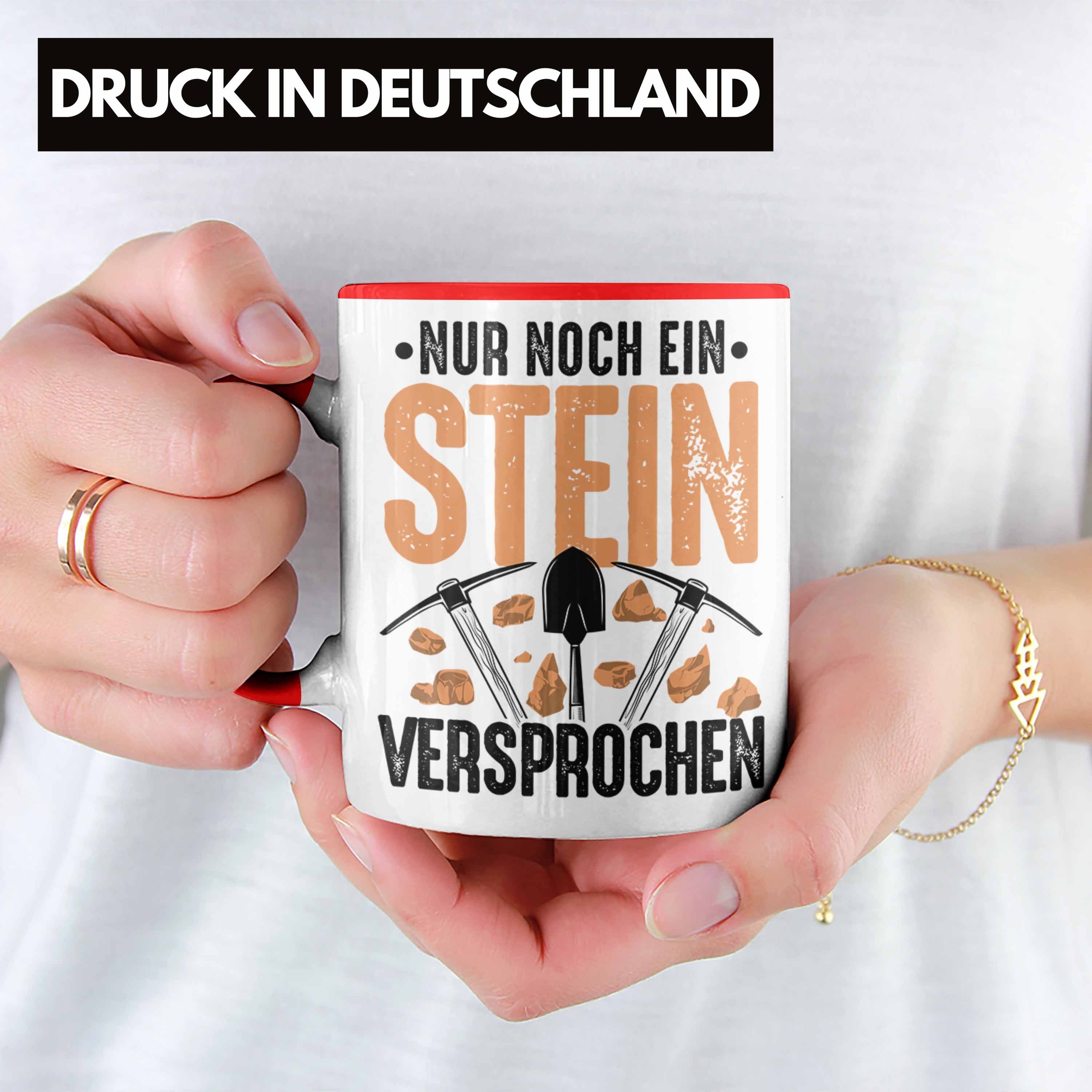 Spruch - Lustiger Geschenk Tasse Geologen Steine für Rot Trendation Geologie Geologist Trendation Tasse Beruf Geologe