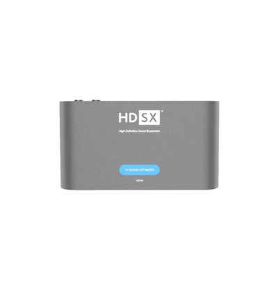 HDSX »HDSX TV Sound Optimizer HDMI ARC« Audio-Adapter HDMI, Klangoptimierer für TV, Streaming und Gaming, Hörverstärker