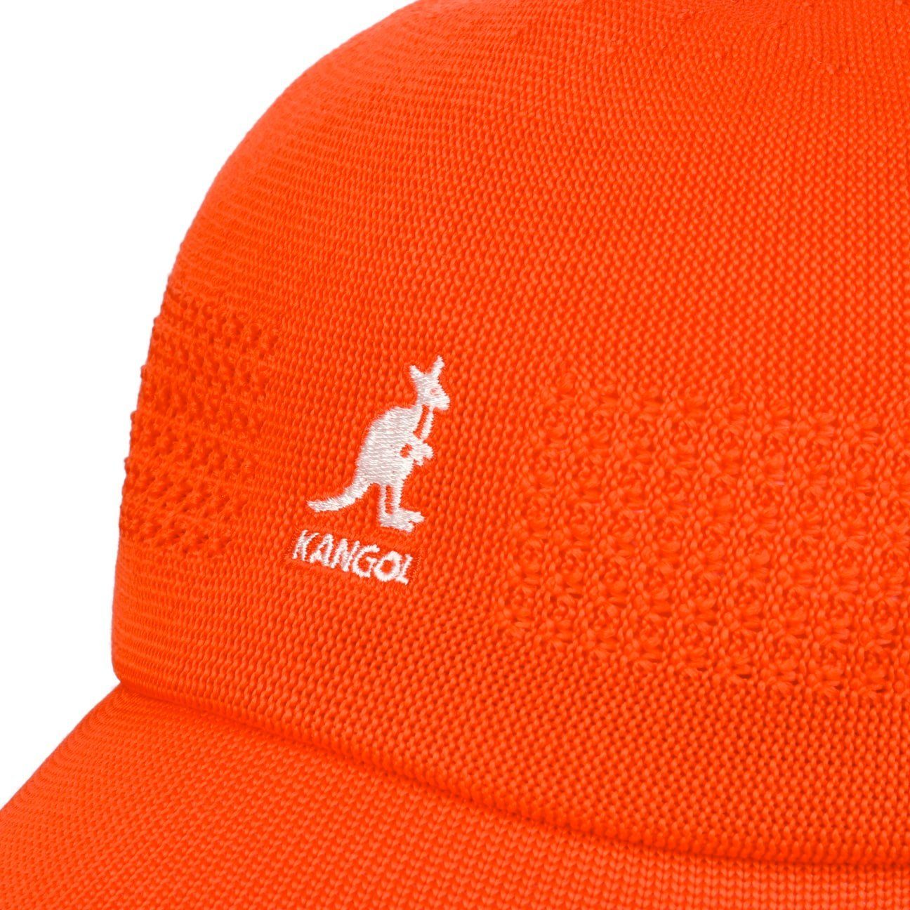 Baseballcap mit orange Cap (1-St) Schirm Kangol Baseball