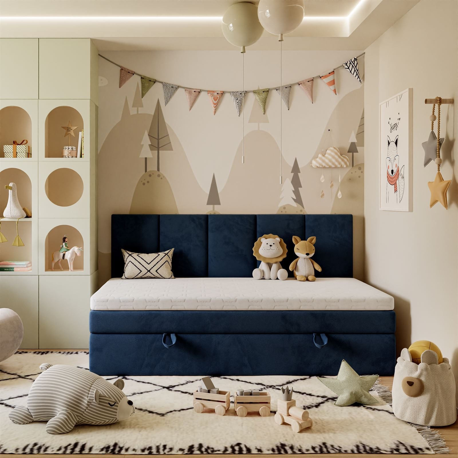 Lookway Boxspringbett Kontinental ELZA MINI mit günstig online kaufen