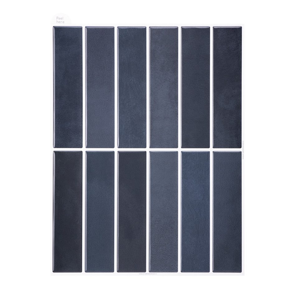 Coonoor Плиткаaufkleber 3d Wandpaneele Klebefliesen Küchenrückwand Metro Fliese (10 St), Wandfliesen Selbstklebend Bad Küche 10-Stück, (25,4 x 25,4 cm)