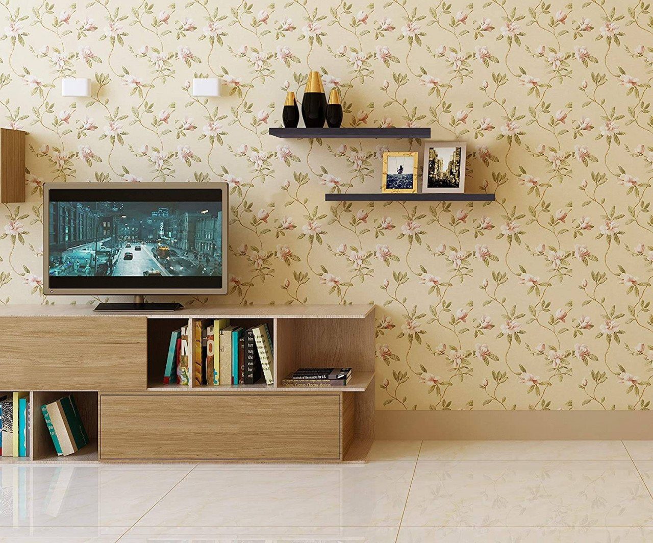 EUGAD Wandregal, 2-tlg., Holz Board Modern günstig online kaufen