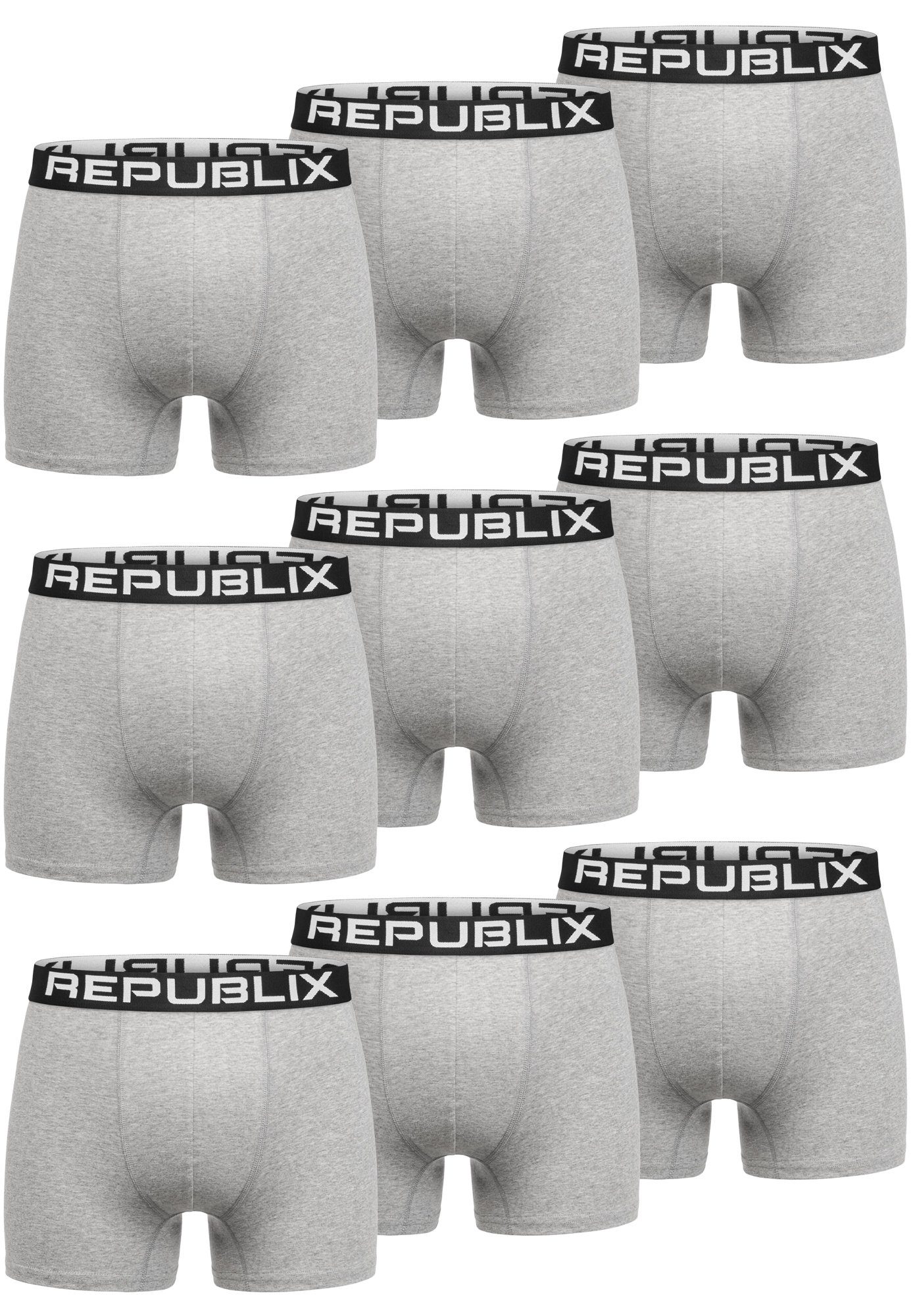 REPUBLIX Boxershorts JOSPEH (9er-Pack) Herren Baumwolle günstig online kaufen