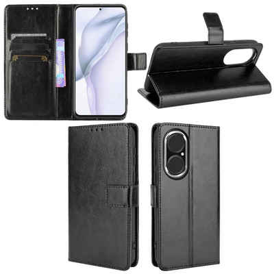 Wigento Handyhülle Für Huawei P50 Handy Tasche Wallet Premium Schutz Hülle Case Cover Etuis Neu Zubehör