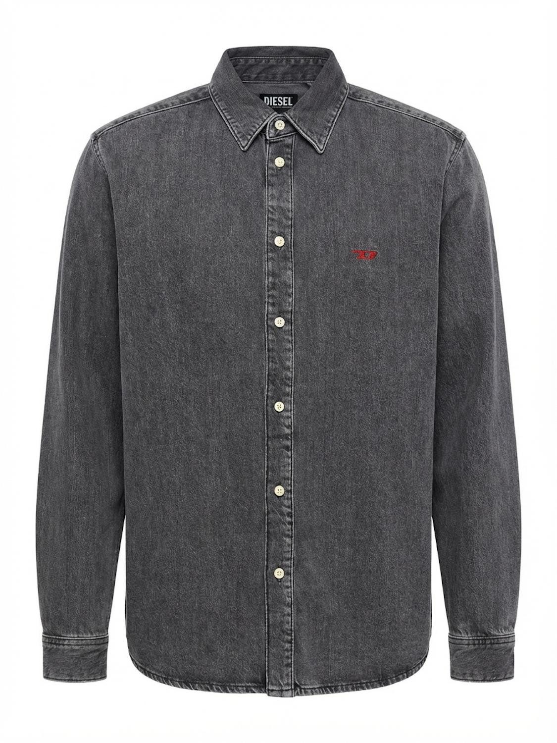 Diesel Jeanshemd Regular Fit - Vintage Look Shirt - D-SIMPLY