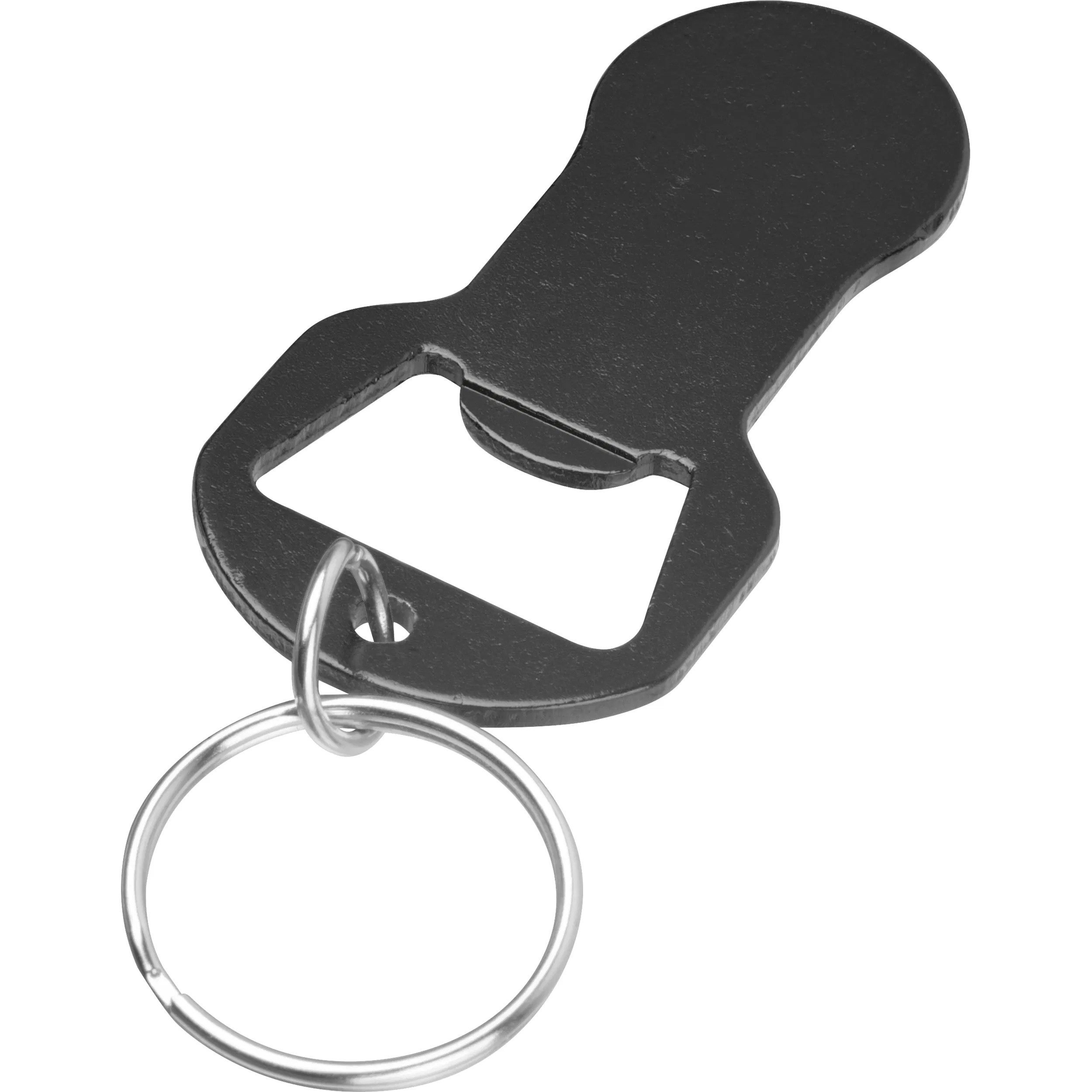 Macma Schlüsselanhänger Schlüsselanhänger mit Einkaufswagenlöser und Öffner / Farbe: schwarz