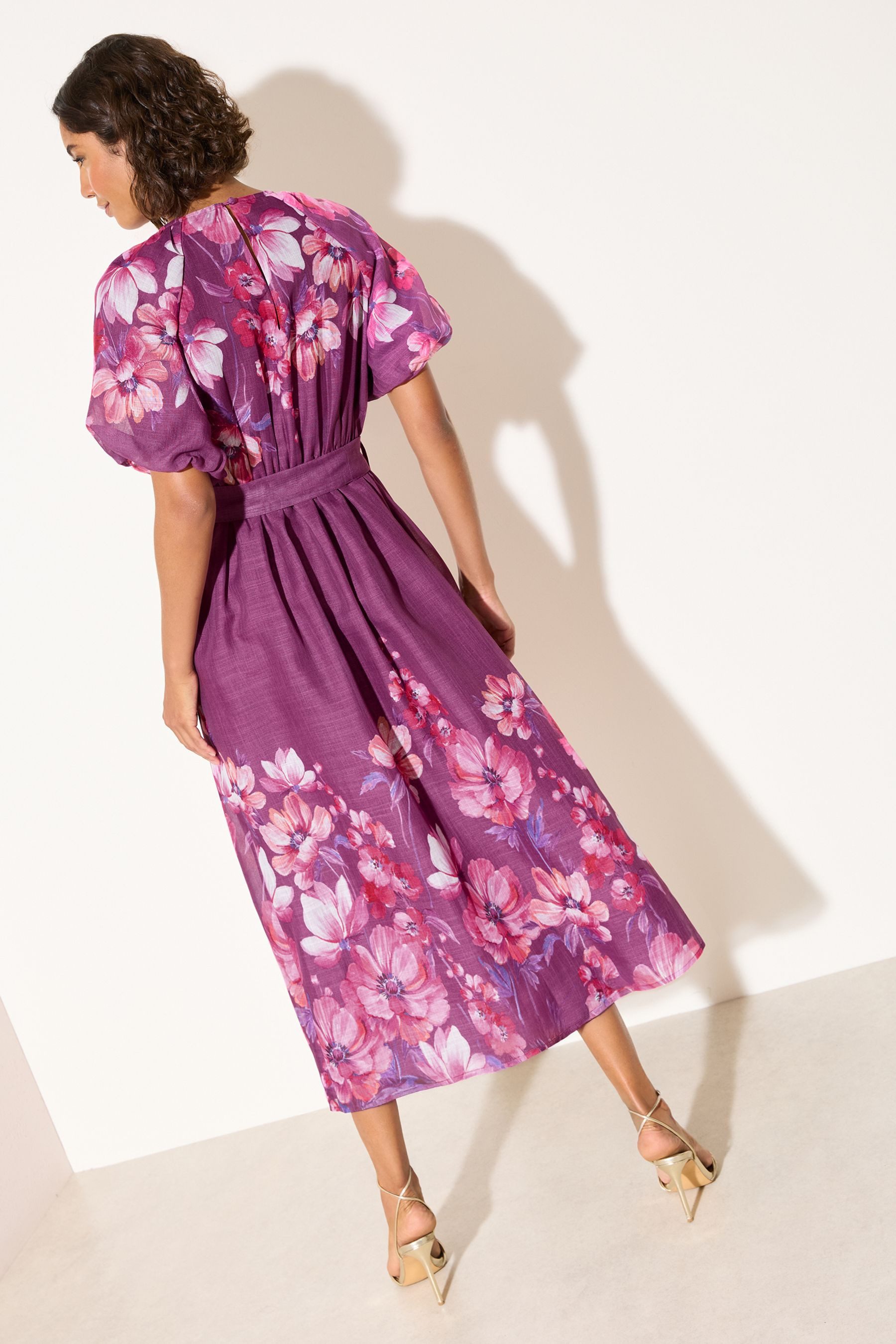Friends Like These Midikleid Friends Like These Kurzarm-Midikleid, Regular (1-tlg)