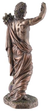 Vogler direct Gmbh Dekofigur Griechischer Gott Dionysos, Veronesedesign, bronziert, coloriert, Größe: L/B/H ca. 8x6x16 cm
