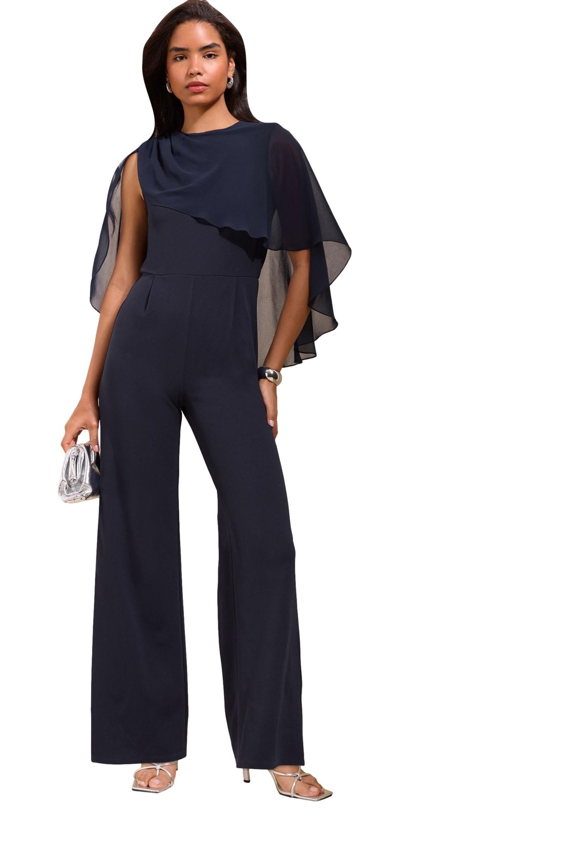 Friends Like These Jumpsuit Friends Like These Jumpsuit mit Cape-Ärmeln (1-tlg)