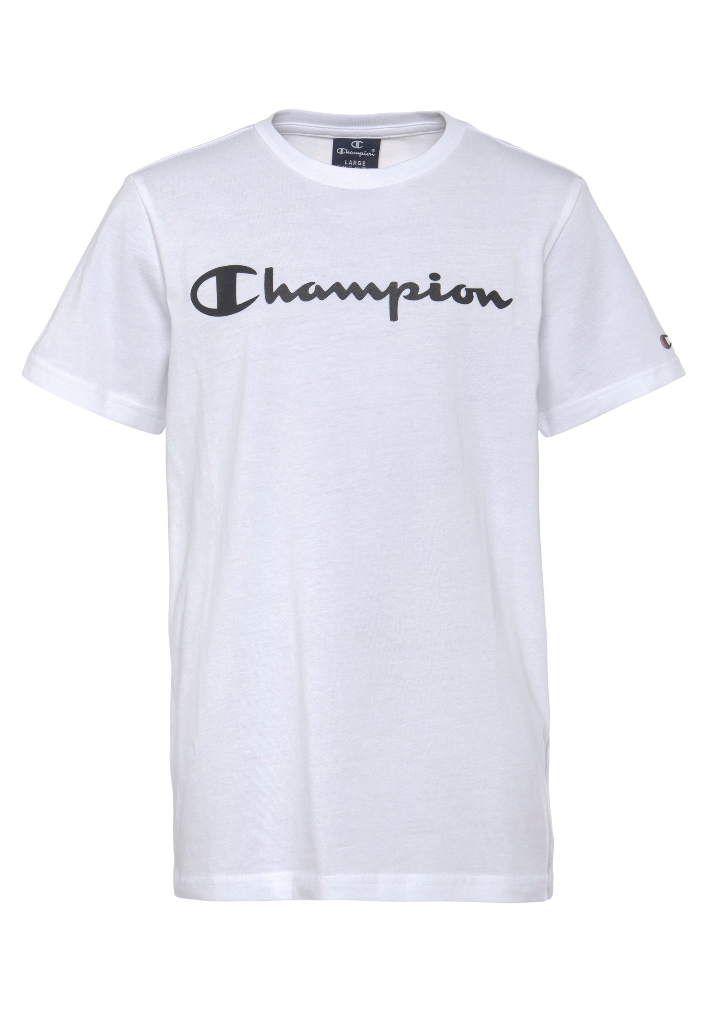 Champion T-Shirt 2Pack Crewneck blau/weiß Kinder - für T-Shirt