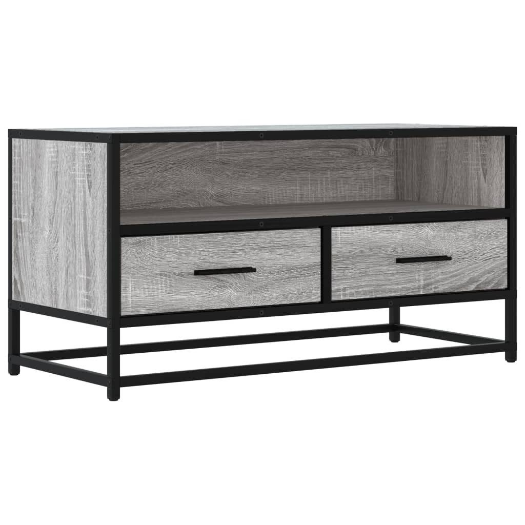 vidaXL TV-Schrank TV-Schrank Grau Sonoma 80x34,5x40 günstig online kaufen