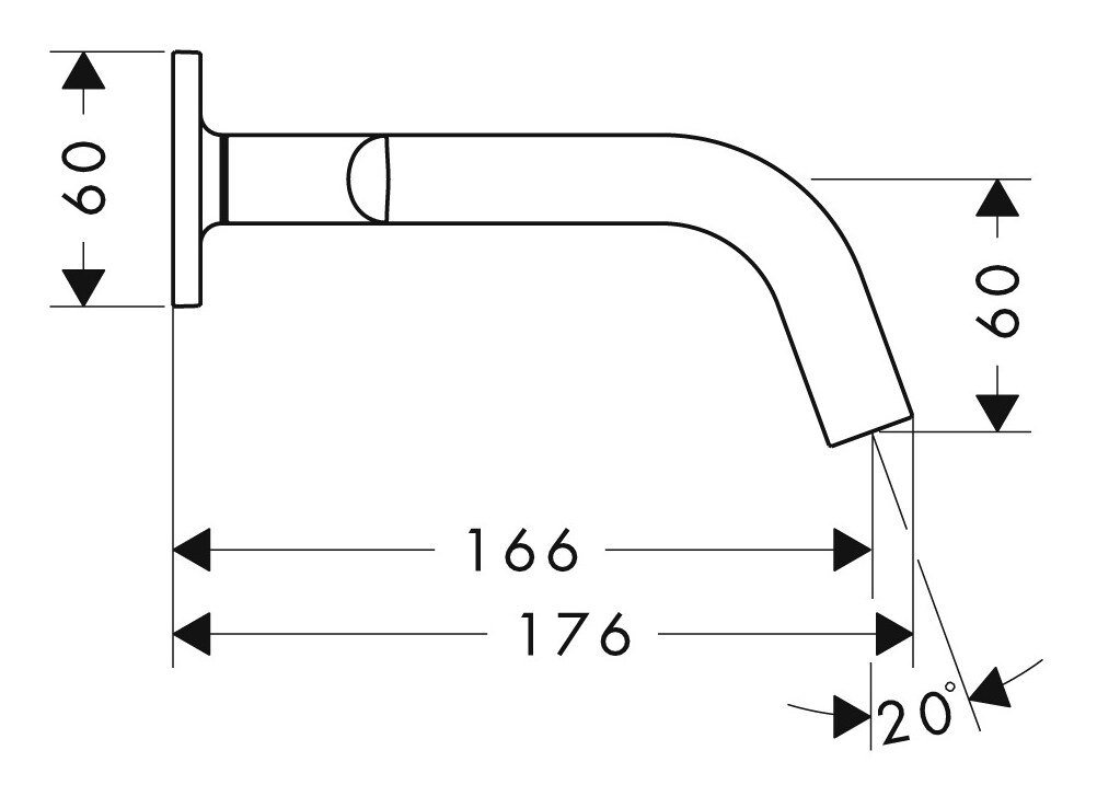 Thumbnail - hansgrohe Unterputzarmatur Axor Citterio M 3-Loch Waschtischarmatur Unterputz Ausladung