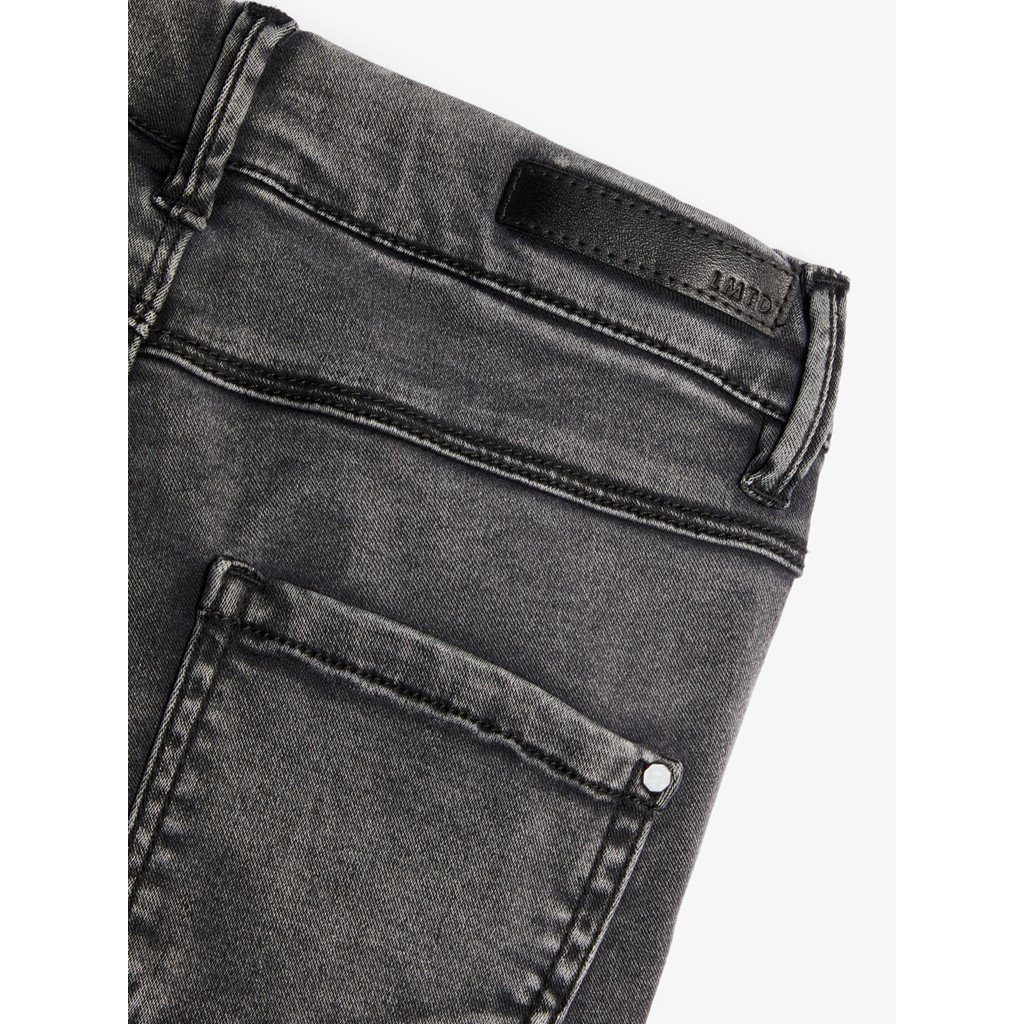 Name It Skinny-fit-Jeans Mädchen Jeans Used-Optik NLFPIL DNMTORA 6251 ANCLE PANT NOOS mit elastischem Bund – Bild 3 von 4