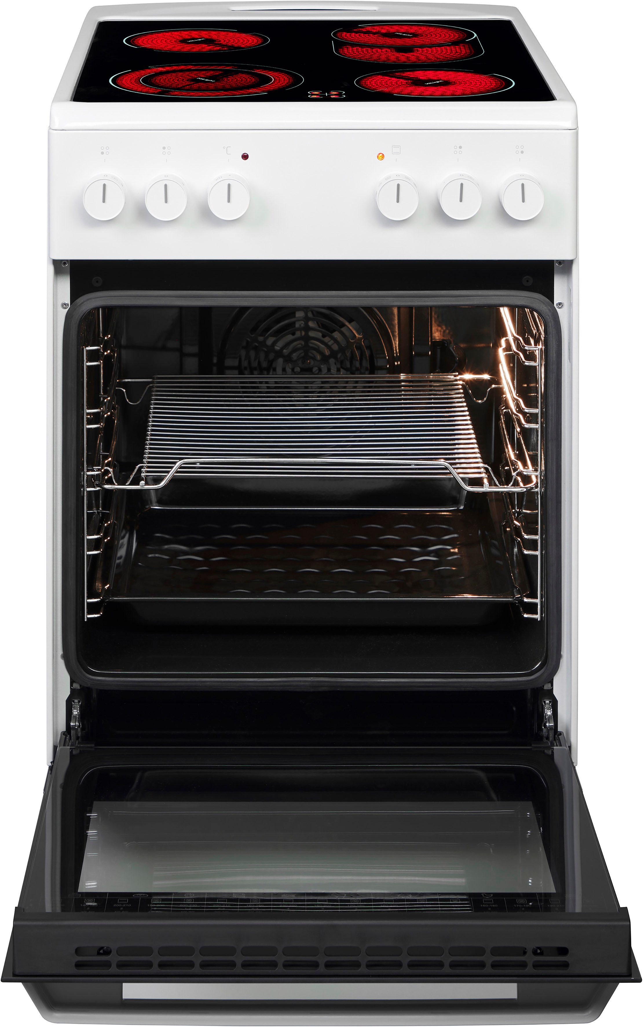 Hanseatic Elektro-Standherd 5022CE3.313eED(W)