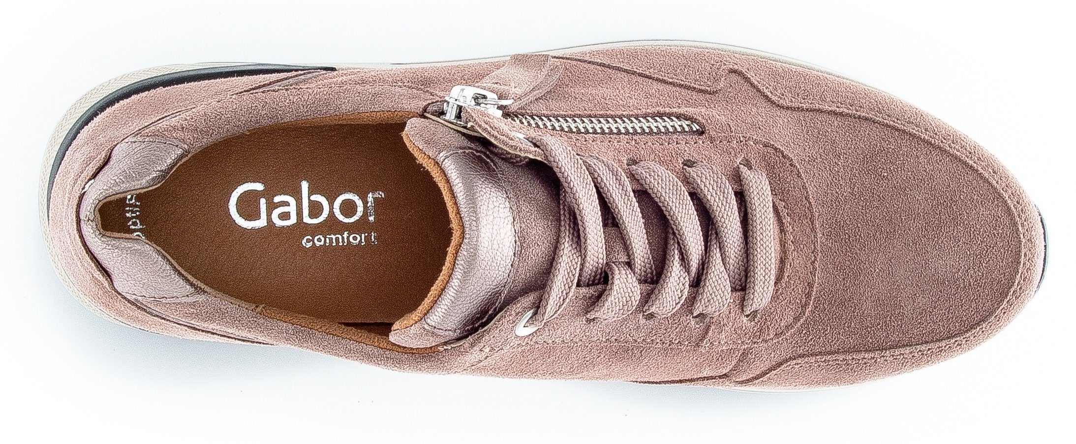 Gabor Davos Keilsneaker Komfortschuhweite Rosa G in (dark-rose) (weit)