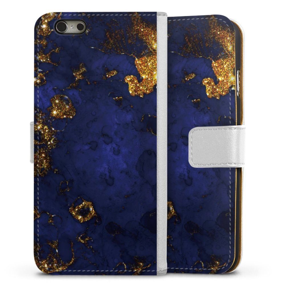 DeinDesign Handyhülle »Blue and Golden Marble Look« Apple iPhone 6s, Hülle,  Handy Flip Case, Wallet Cover, Handytasche Leder Marmor Gold Utart online  kaufen | OTTO