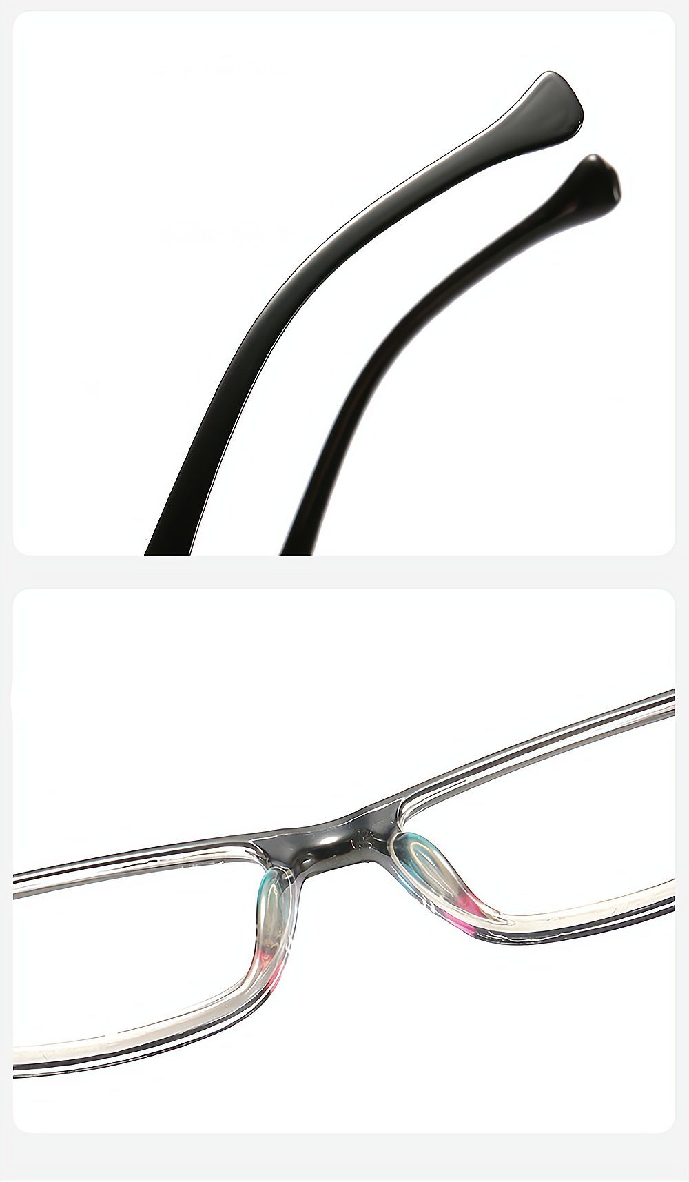 presbyopische Mode anti blaue Lesebrille Gläser bedruckte Rahmen PACIEA