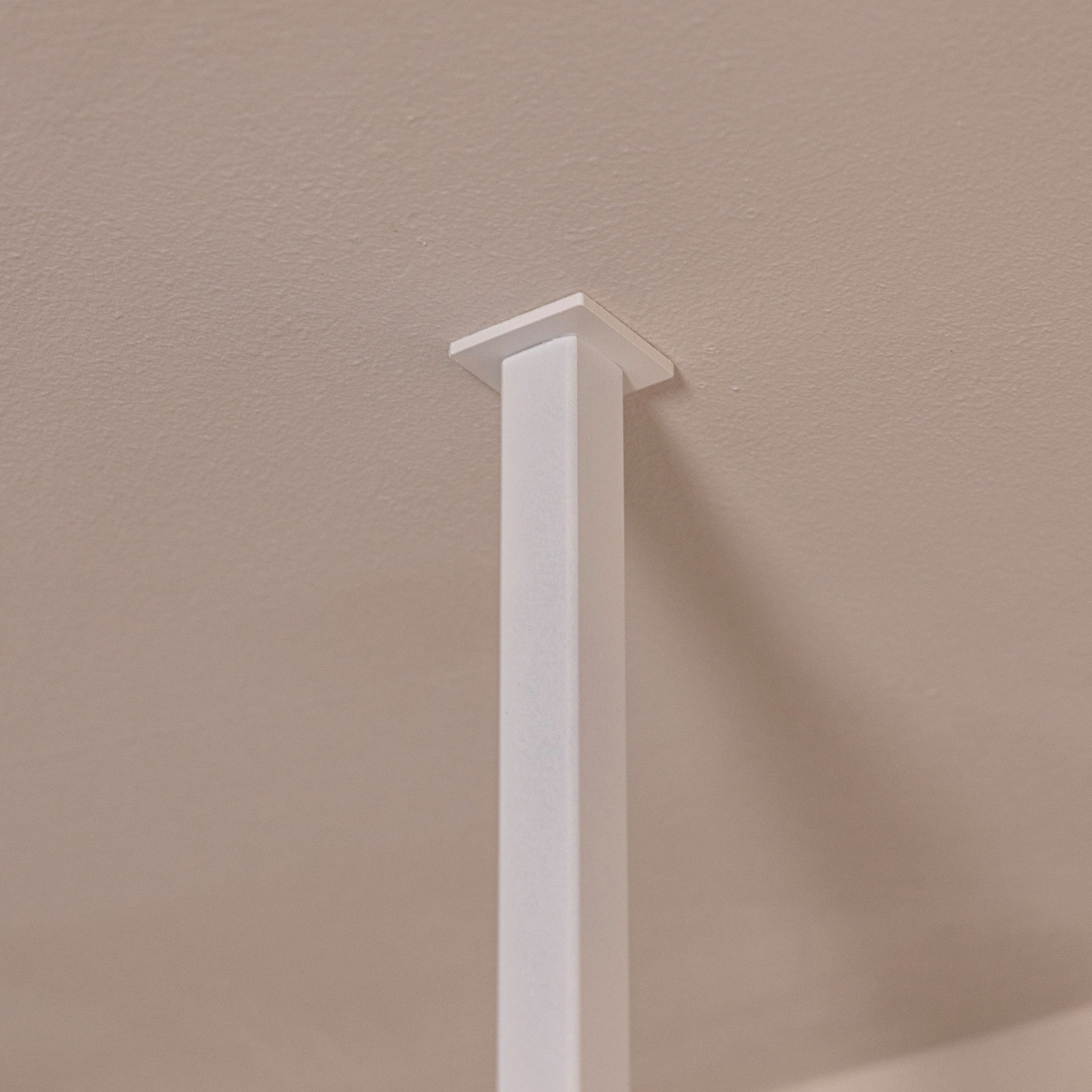 Metallbude Handtuchhalter TENSI 2er Set, Deckenmontage, pulverbeschichtet, Badezimmer Dusche Badewanne