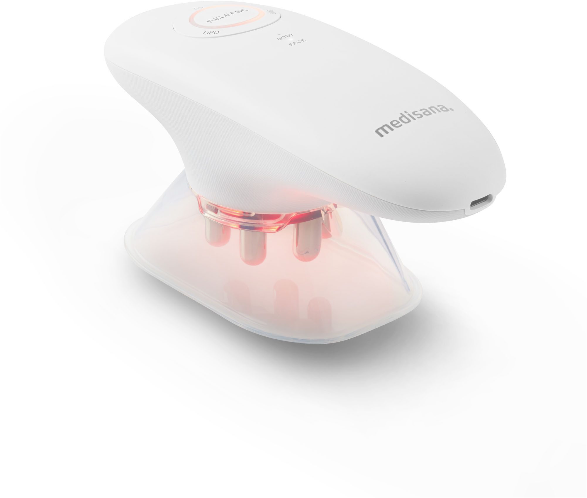 medisana Massagegerät VC 150, Set 3-tlg., 6 EMS Stufen, 3 Schröpfintensitäten, für Muskeln und Faszien