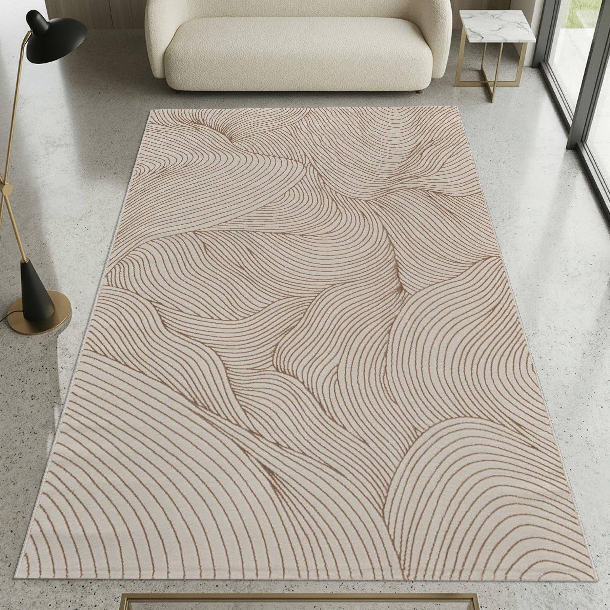Carpetia Designteppich Dekorative Muster, rechteckig, Höhe: 8 mm, pflegeleicht, weich