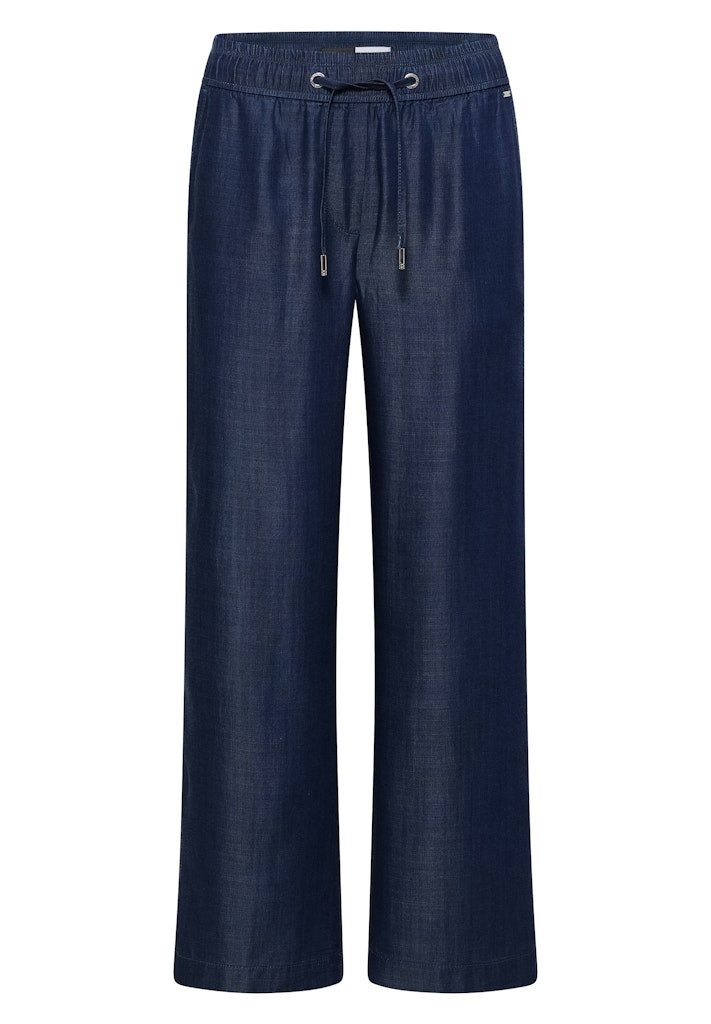 CECIL 3/4-Hose Cecil / Da.Casual-Hose / Style Neele Tencel Dark Blue