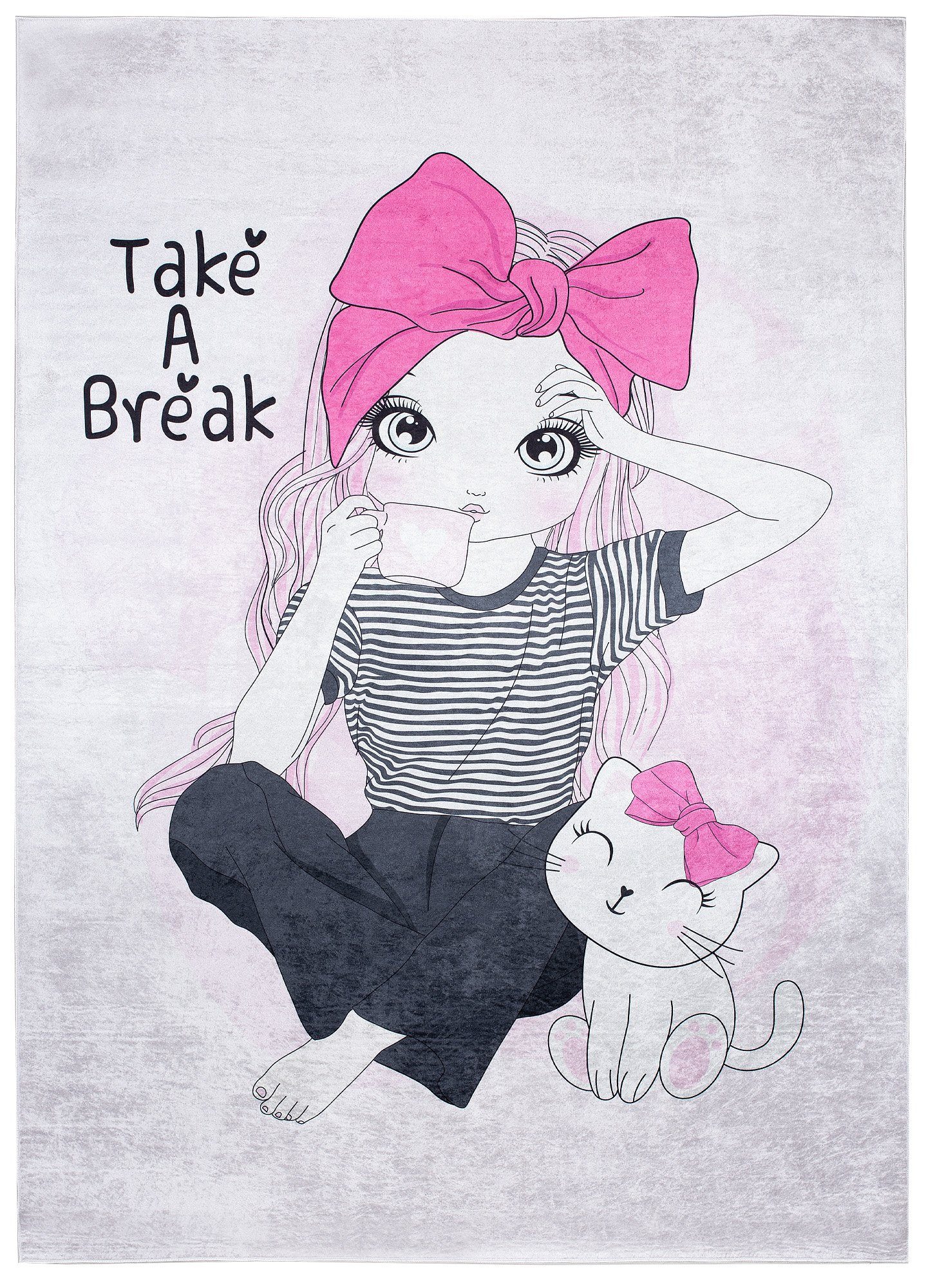 Tapiso Kinderteppich EMMA, rechteckig, Höhe: 6 mm, Kinderzimmer, Kurzflor günstig online kaufen