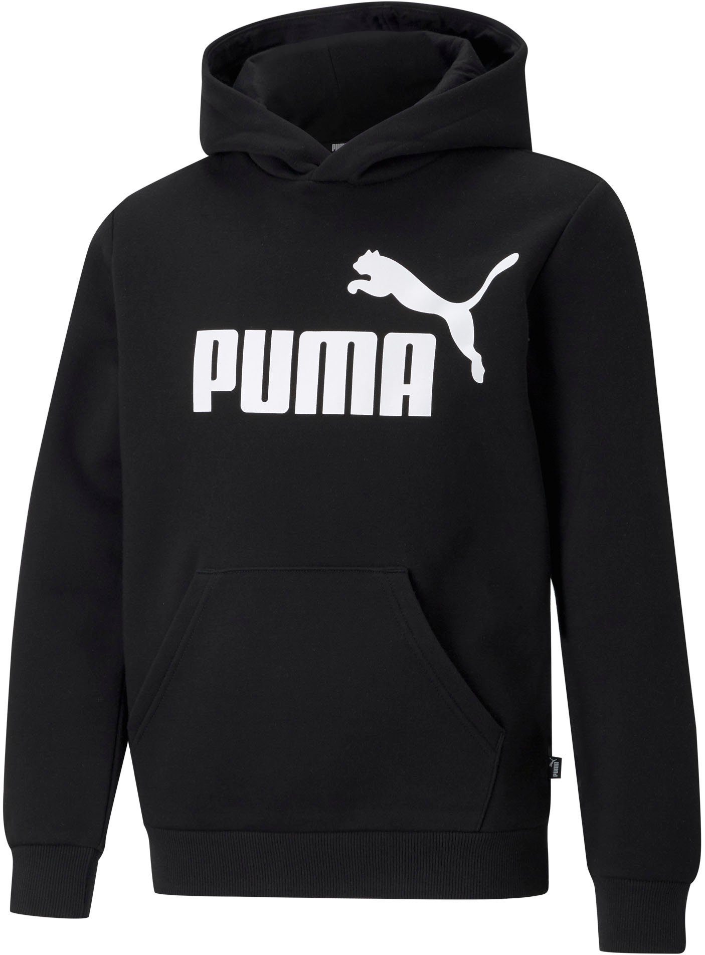 PUMA LOGO Kapuzensweatshirt FL B ESS Black BIG Puma HOODIE